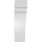Ekena Millwork 6-in. W x 10-in. D x 22-in. H Merced Architectural Grade PVC Knee Brace BRCP06X10X22MRC - alternate 4